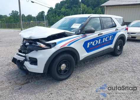 2020 Ford Police Interceptor from USA, damaged, VIN 1FM5K8AW0LGB07509